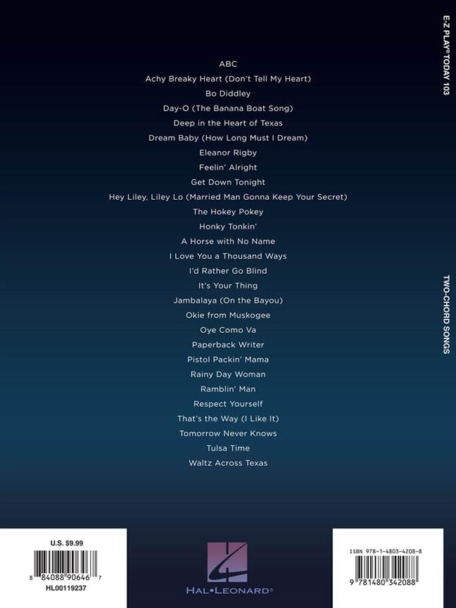 Two-Chord Songs